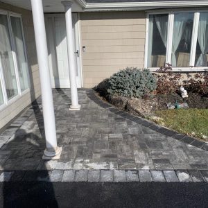 East Northport Concrete Paver Installation